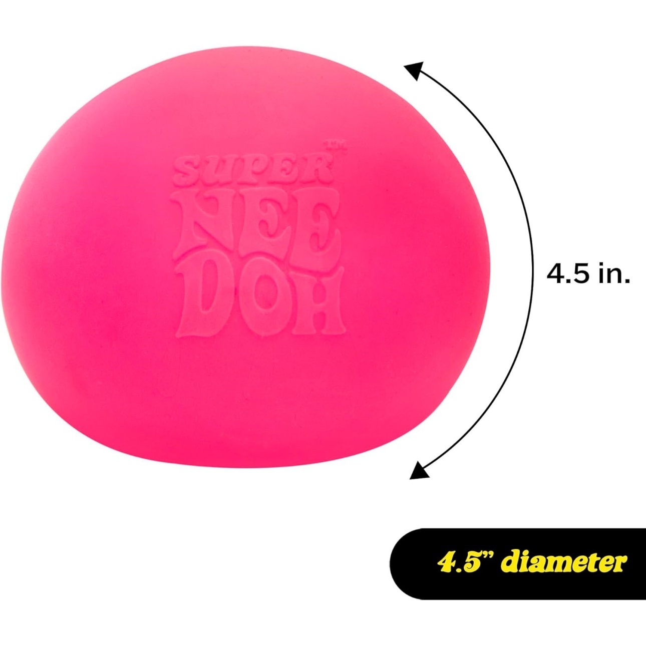 Super NeeDoh ?C Jumbo Stress Ball ?C 4.5″ ?C Assorted - Image 3