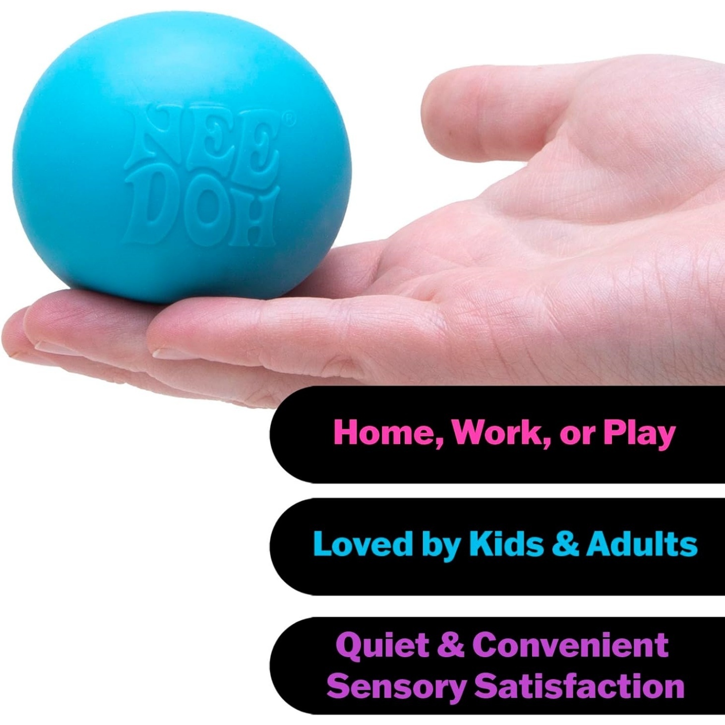 NeeDoh Original Sensory Ball ?C Pink - Image 16
