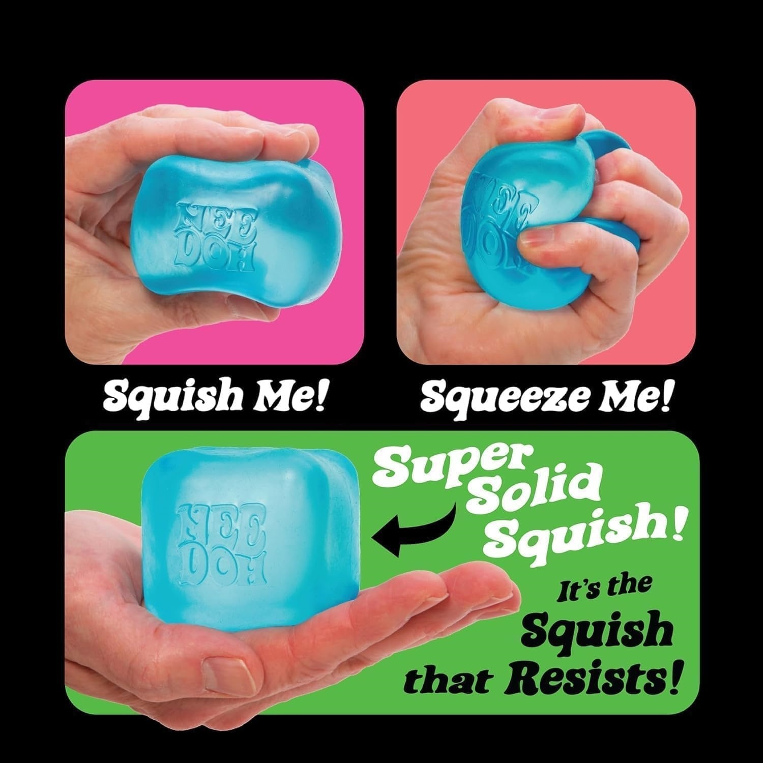 NeeDoh Nice Cube ?C Solid Squish ?C 2.25″ Cube - Image 5