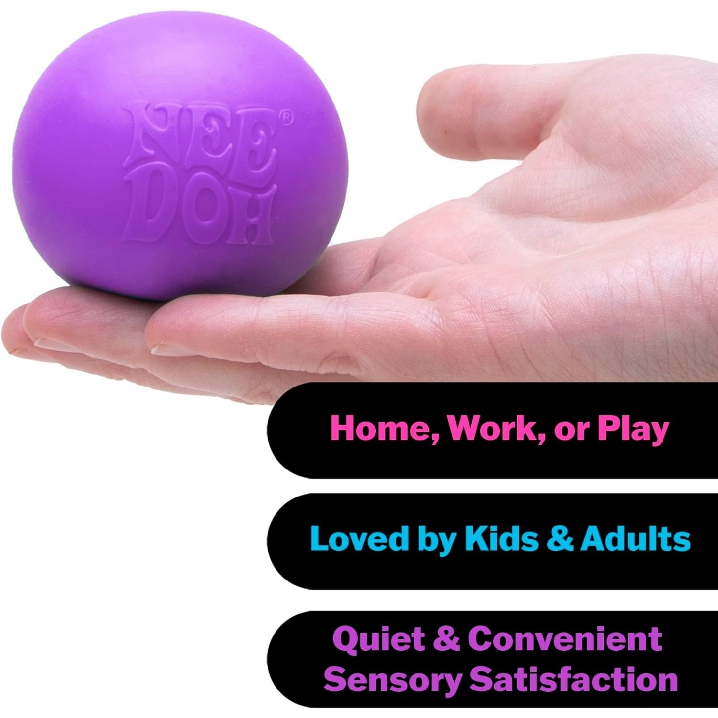 NeeDoh Original Sensory Ball ?C Pink - Image 22