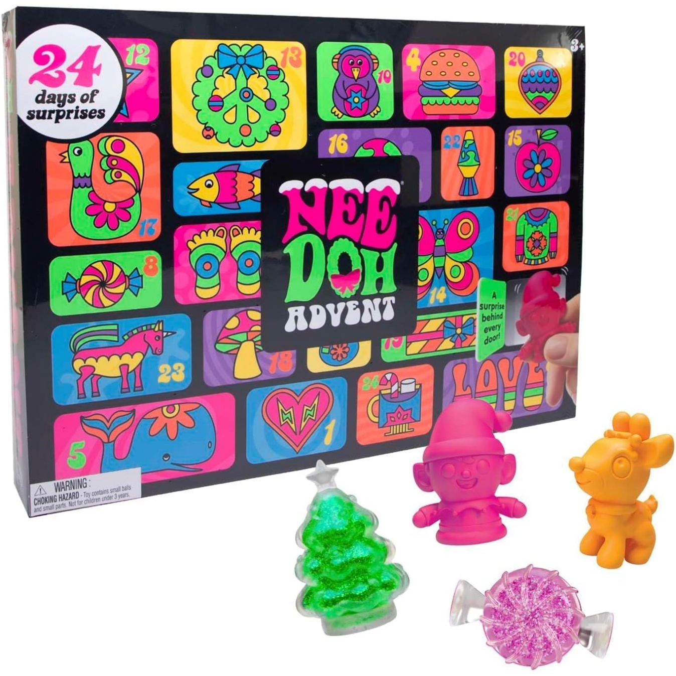 NeeDoh Advent Calendar ?C 24 Sensory Toys