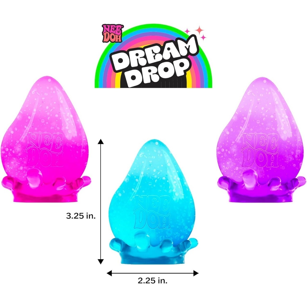 NeeDoh Dream Drop ?C Smooth Squeeze ?C 3 Pack - Image 3