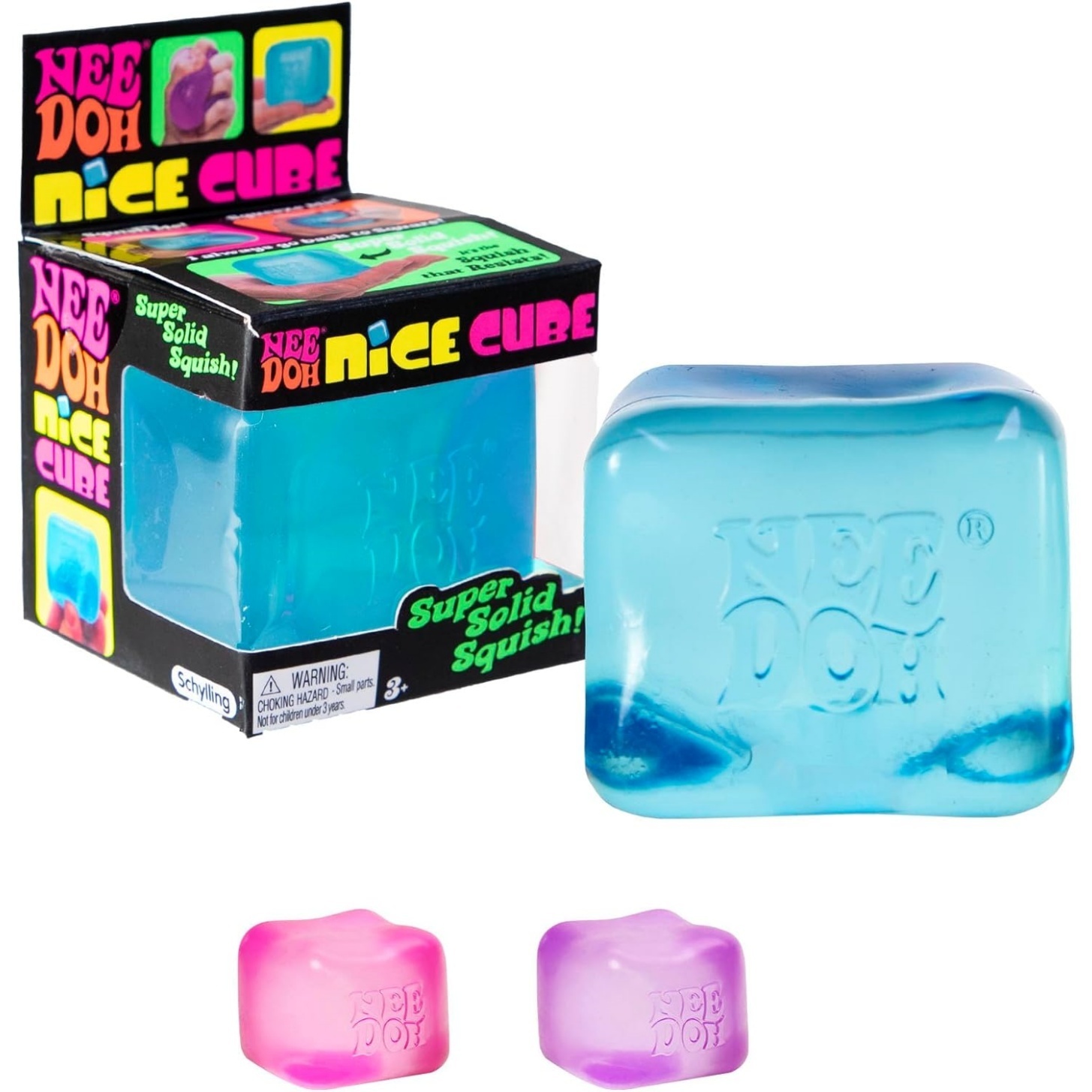 NeeDoh Nice Cube ?C Assorted ?C 1 Pack