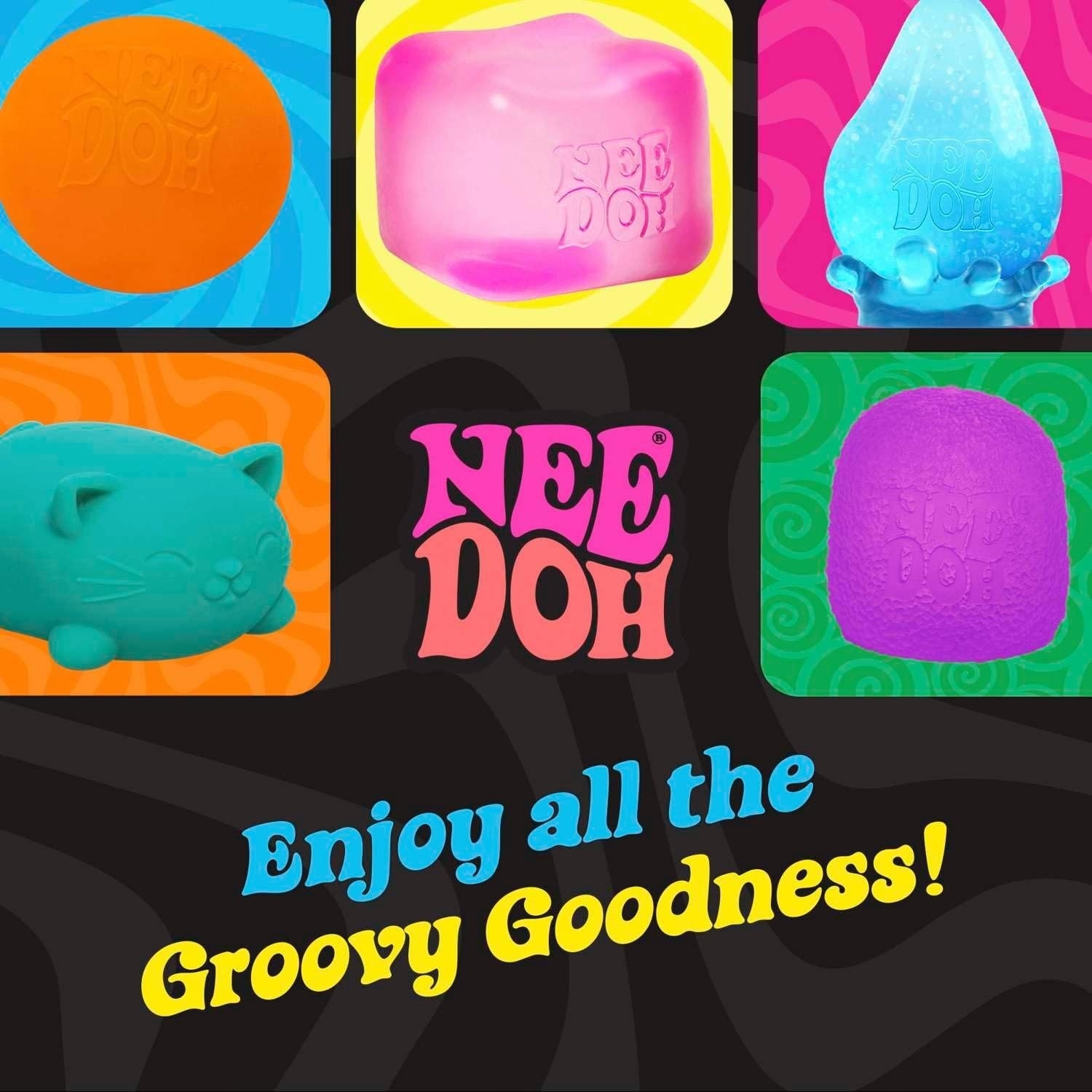 NeeDoh Nice Cube Glow ?C Glows in the Dark ?C Assorted - Image 7