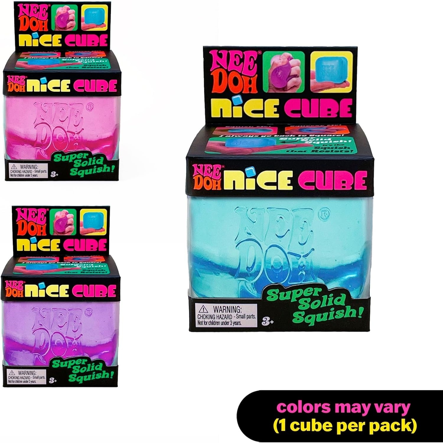 NeeDoh Nice Cube ?C Assorted ?C 1 Pack - Image 3